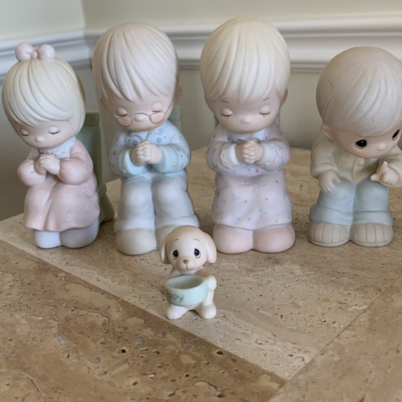 Precious Moments Thanksgiving We Gather together to ask the Lords Blessing - Picture 7 of 10